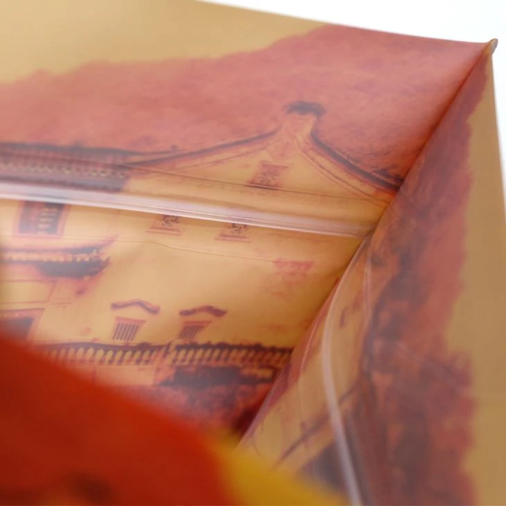 Ziplock Food Bag With Clear Window