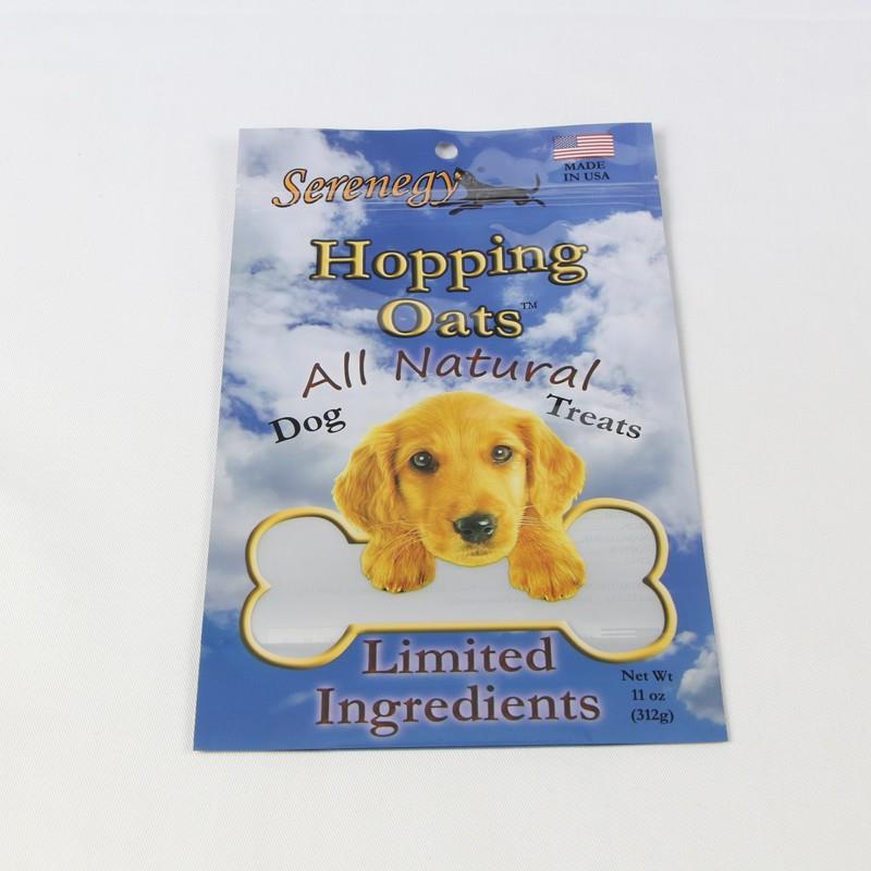 Krmivo na balení krmiv pro domácí zvířata Pet Food Packaging Bag With Zipper Dog Food Bags