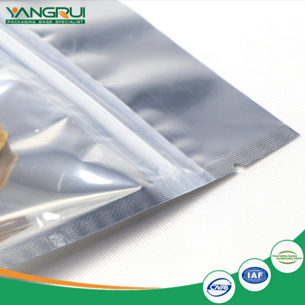 Transparent Aluminum Foil Standing Up Pouch