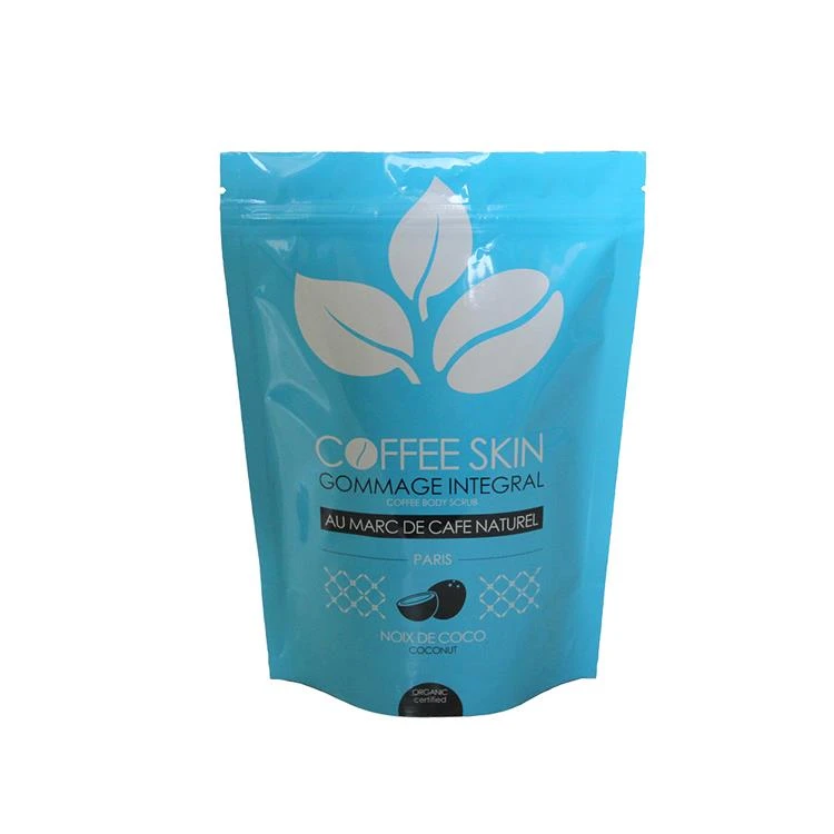 Laminated 250g Stand Up Foil Coffee Bag