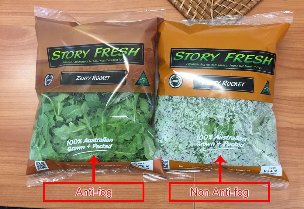 Anti-fog vege bags Anti-fog vege bags