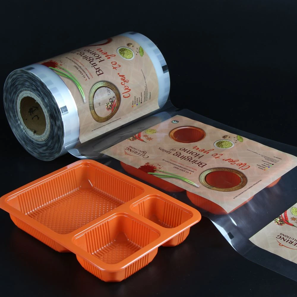 food tray with film food tray with film