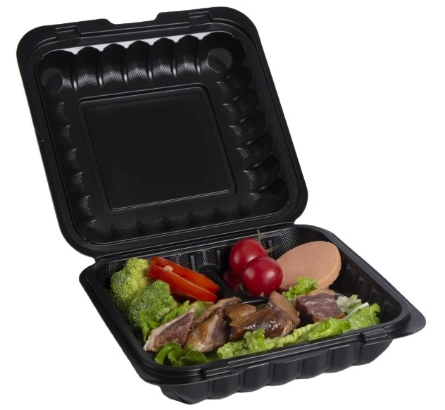 1213 9 inch 3 compartment Take away box