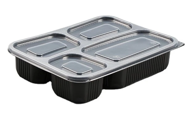 9999901 4 compartment leak-proof food container