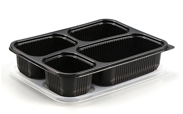 999902 4 compartment leak-proof food container