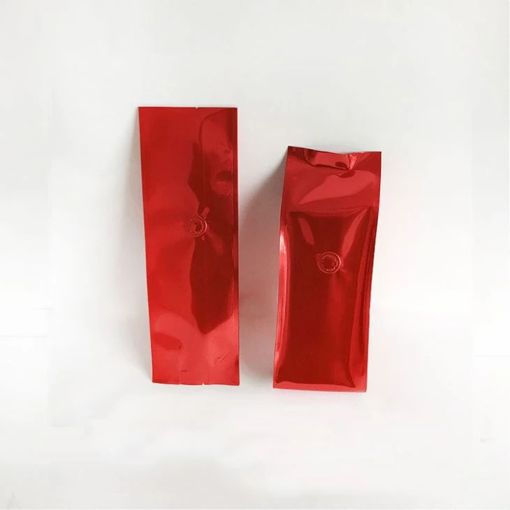 coffee bag with valve