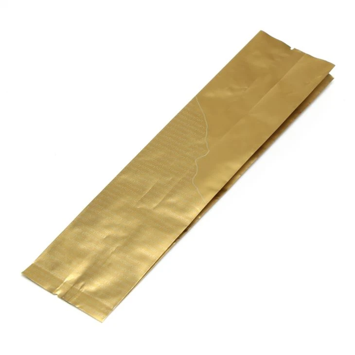 gold coffee bag
