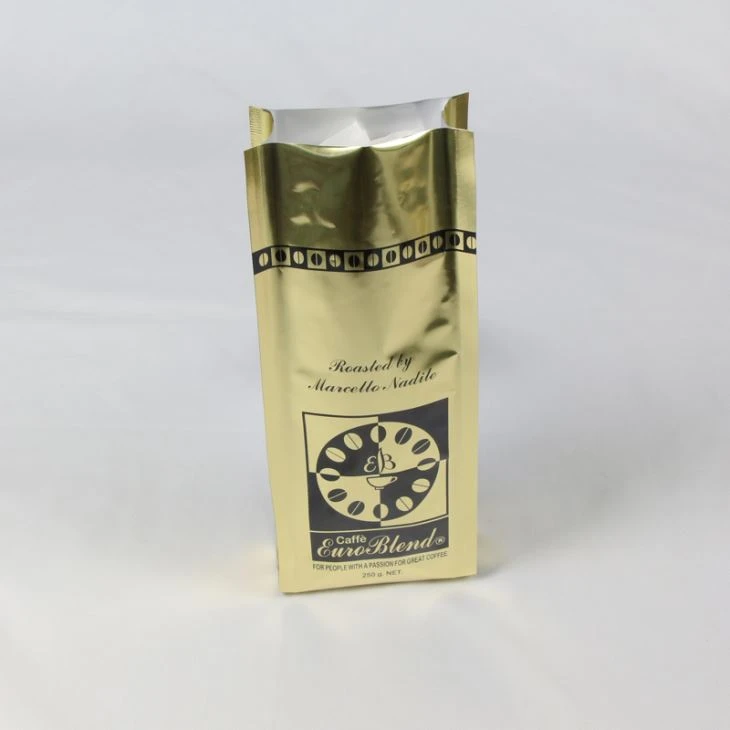 250g tři boční těsnění vlastní tisk hliníková fólie sáček kávy