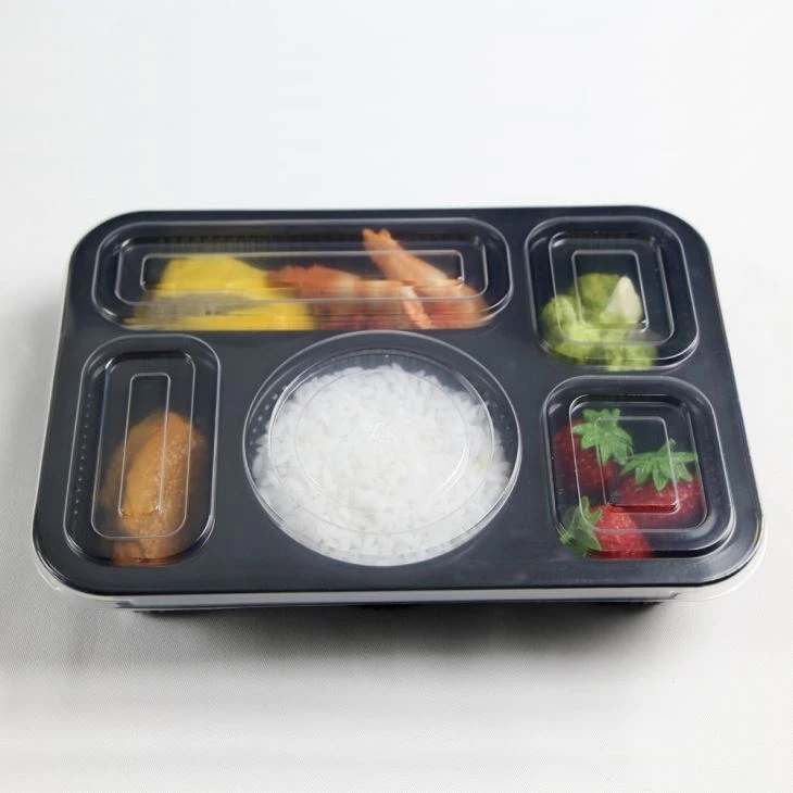 FDA Benton Box Plastic Takeaway For Fast Food Packaging