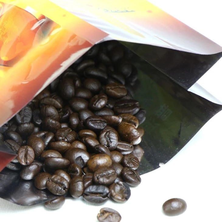 Sachets Customized Logo Standing Up Coffee Bag