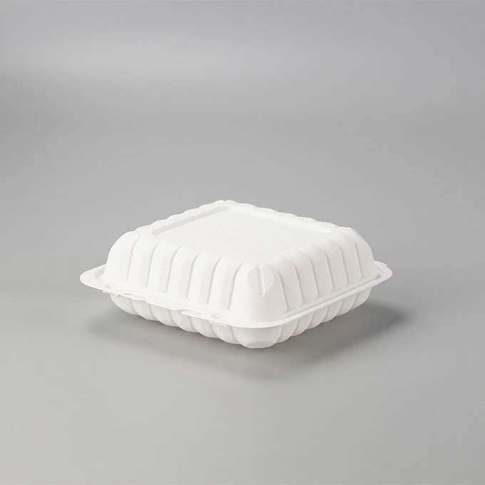 Factory Price 9x9 Inch Disposable Clamshell Food Take Away To Go Containers Microwavable Lunch Box For A Whole Chicken