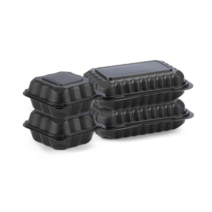 9x9 Clamshell Food Containers