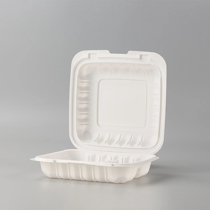 9x9 Hinged Food Container