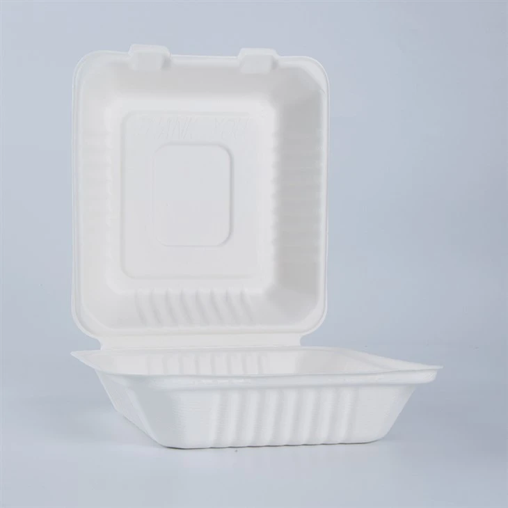 Biologicky rozložitelné obědové boxy na jedno použití