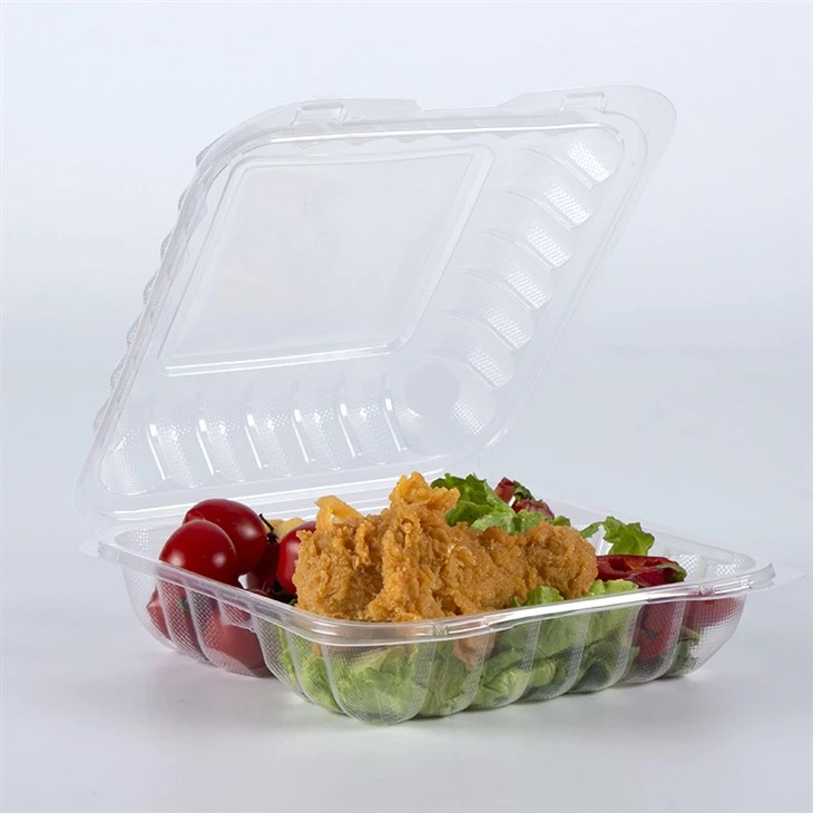 Jednorázové průhledné nádoby Bento Box