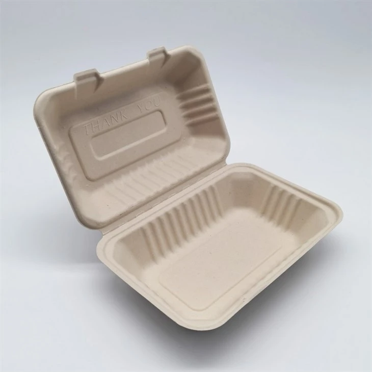 Sugarcane Bagasse Bamboo Pulp Food Container
