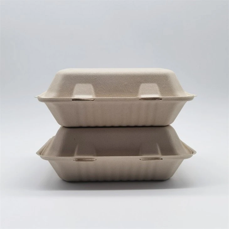 Sugarcane Bagasse Biodegradable Take Away Food Containers