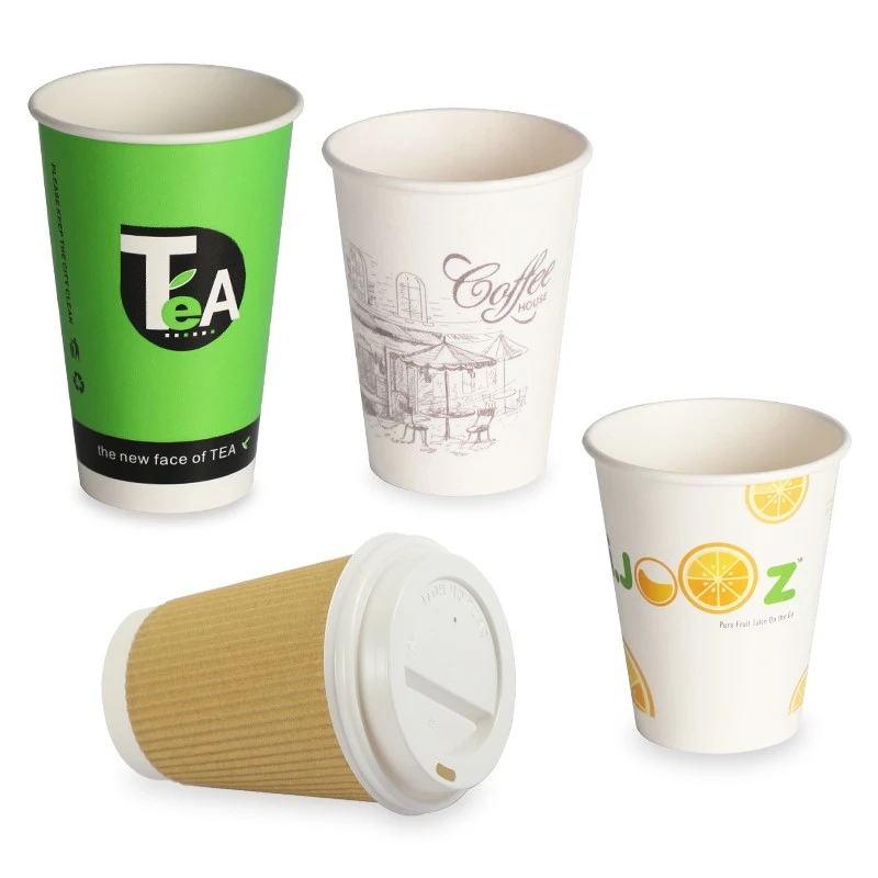 Paper White Cups