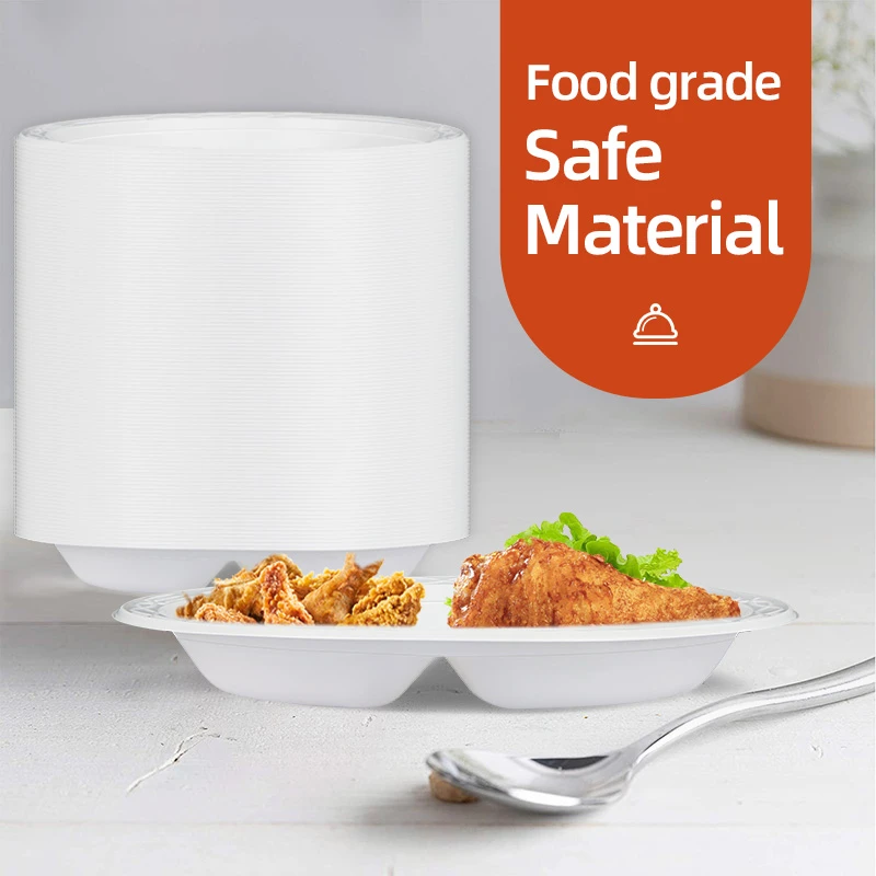 reusable plastic plates in bulk