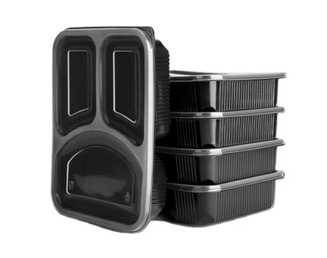 1111111PP Food Container with 3 compartment PP Food Container with 3 compartment