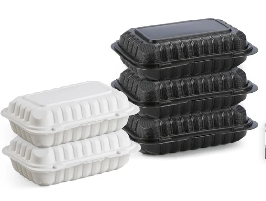 1191 9x6 Inch MFPP Hinged Food Container 9x6 Inch MFPP Hinged Food Container
