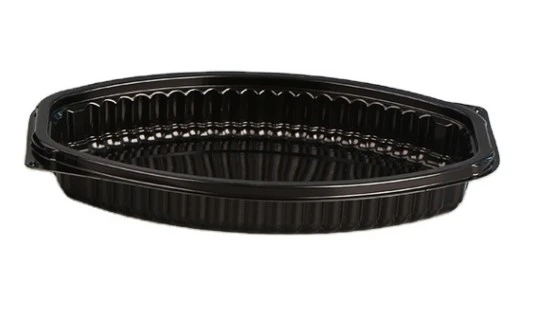 Oval PP plastic food containers with lid