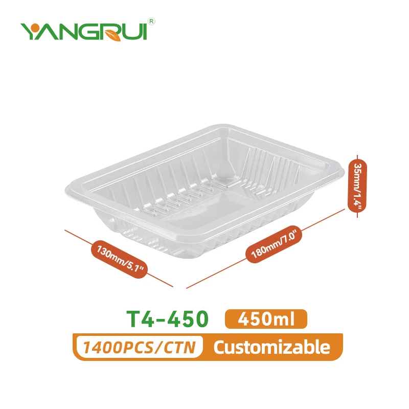 custom plastic food tray